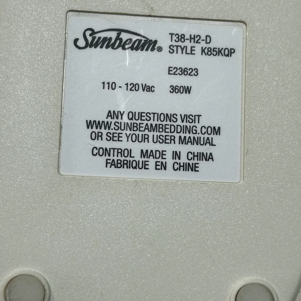 Sunbeam controller good